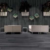 Just Black Timber Look Matt Rectified Italian Porcelain Tile 6397