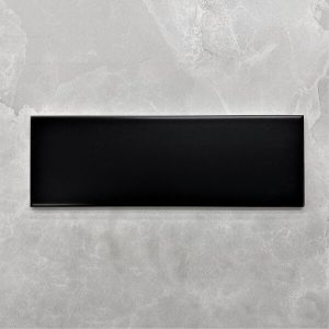 Matt Black Subway Tile 4144