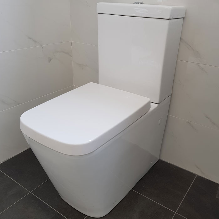 Metro Full Porcelain Back to Wall S and P Trap Toilet (#9562)