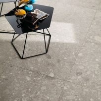 Norr Ash Terrazzo Look Anti-Slip Rectified Italian Porcelain Floor Tile (#6413)