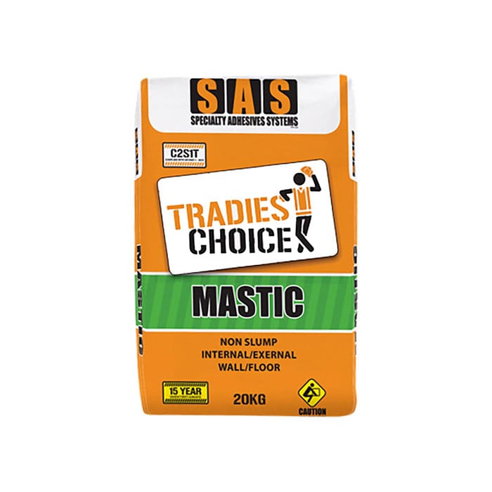 20kg Sas Mastic White Polymer Modified Cement Based Tile Adhesive