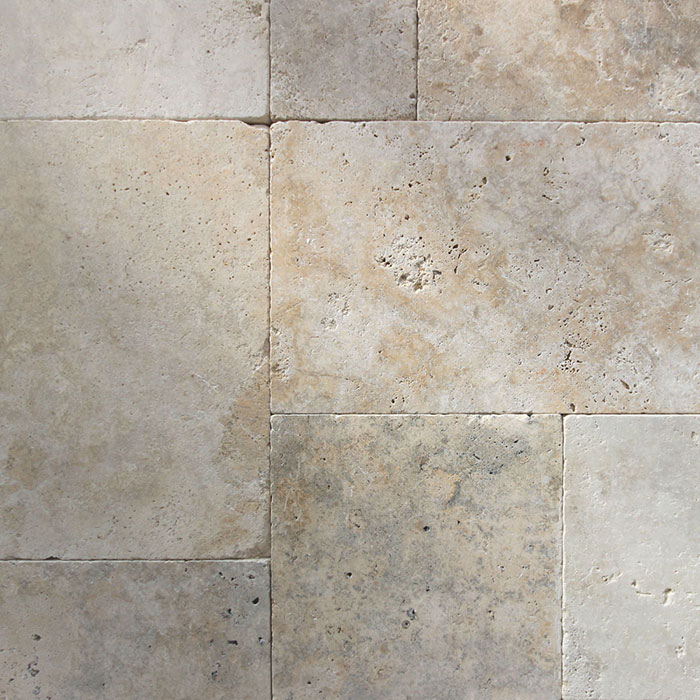 30mm Grano Mix Antique French Pattern Tumbled Paver 8534