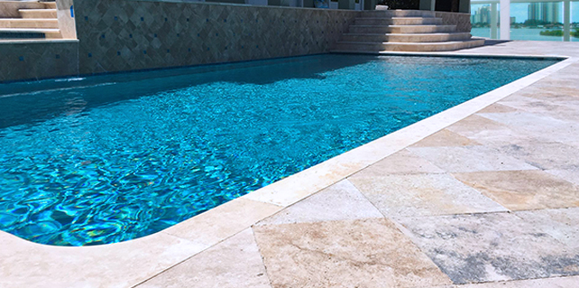 Travertine Bullnose Coping, The Perfect Choice!