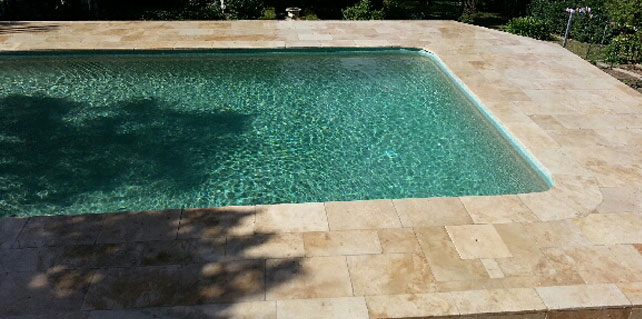 Travertine Paving – Tumbled Edge Travertine Pavers Uncovered