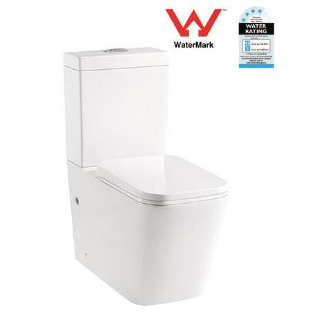Trend Full Porcelain Back to Wall S and P Trap Toilet (#9438)