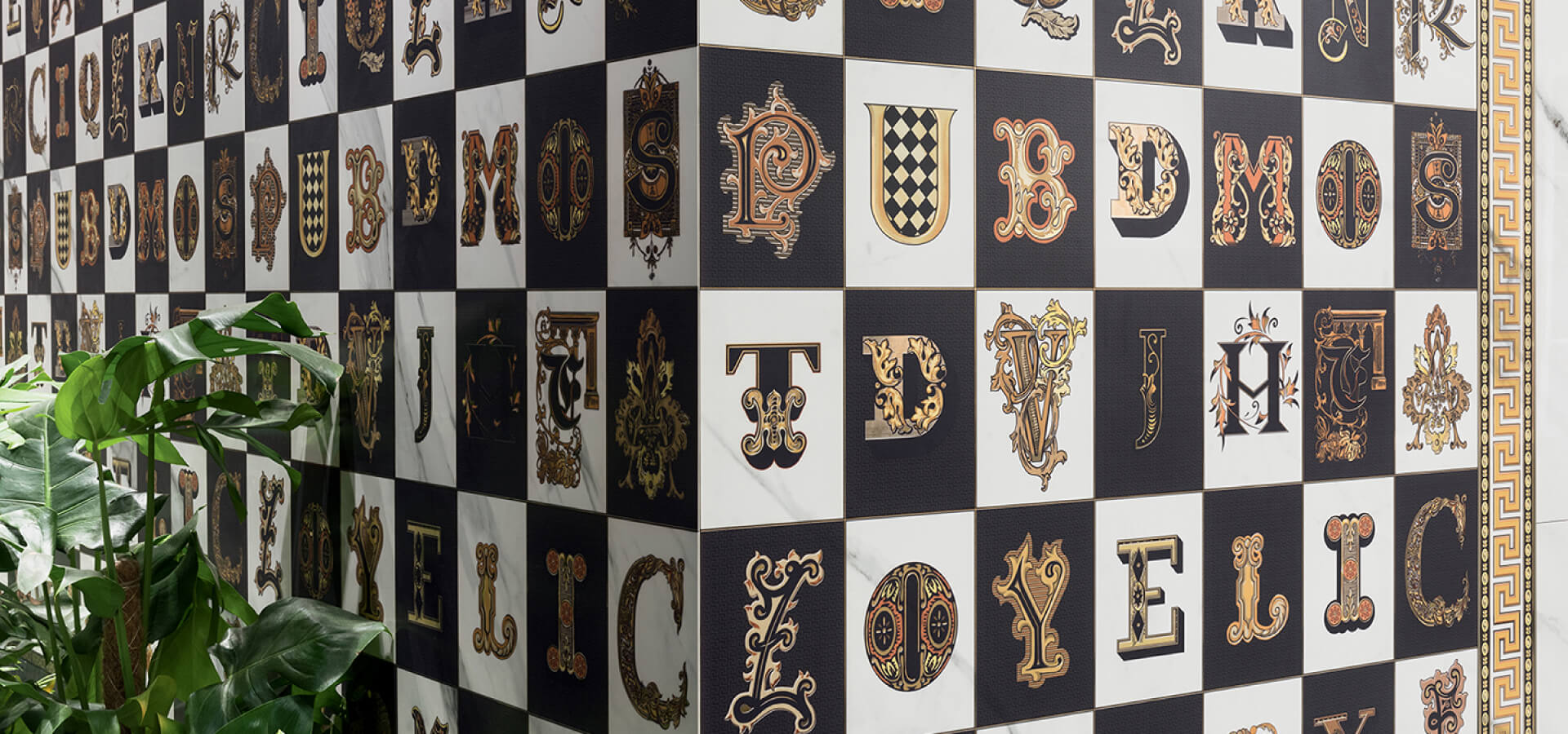 Versace Ceramics Alphabet Collection