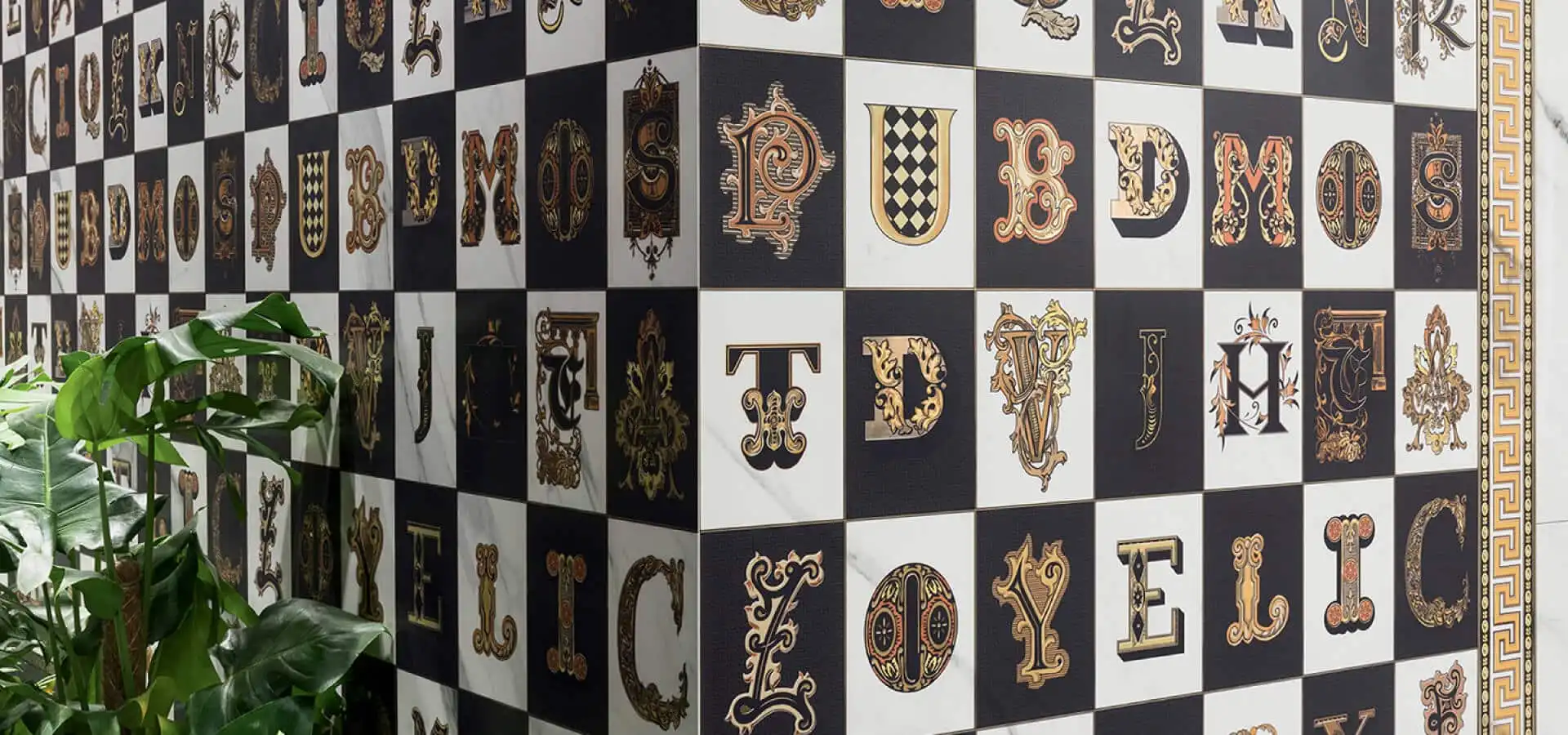 Versace Ceramics Alphabet Collection
