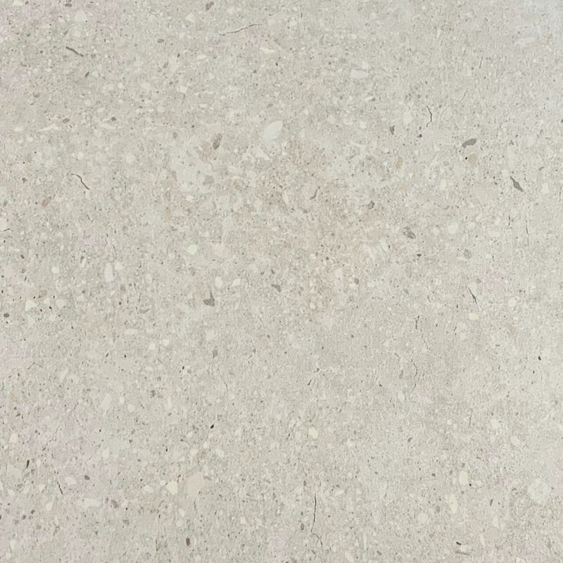 White Concrete Look Matt Rectified, Concrete Tiles Outdoor